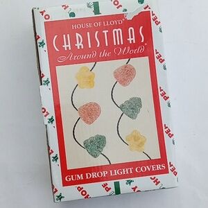 Vintage House Of Lloyd Gum Drop Light Covers